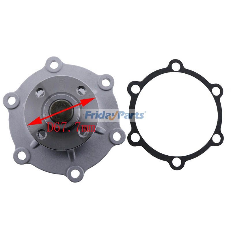 6 Bolts Water Pump in Stock in China,USA