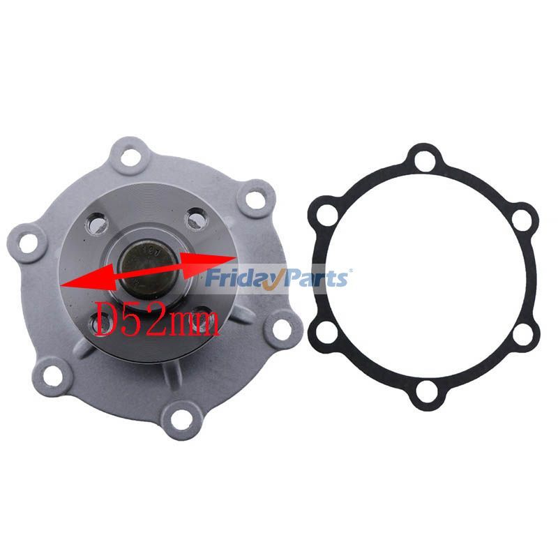 FridayParts 6 Bolzen Wasserpumpe 3FD20 3FD25 4FD20 4FD23 4FD25 FD23