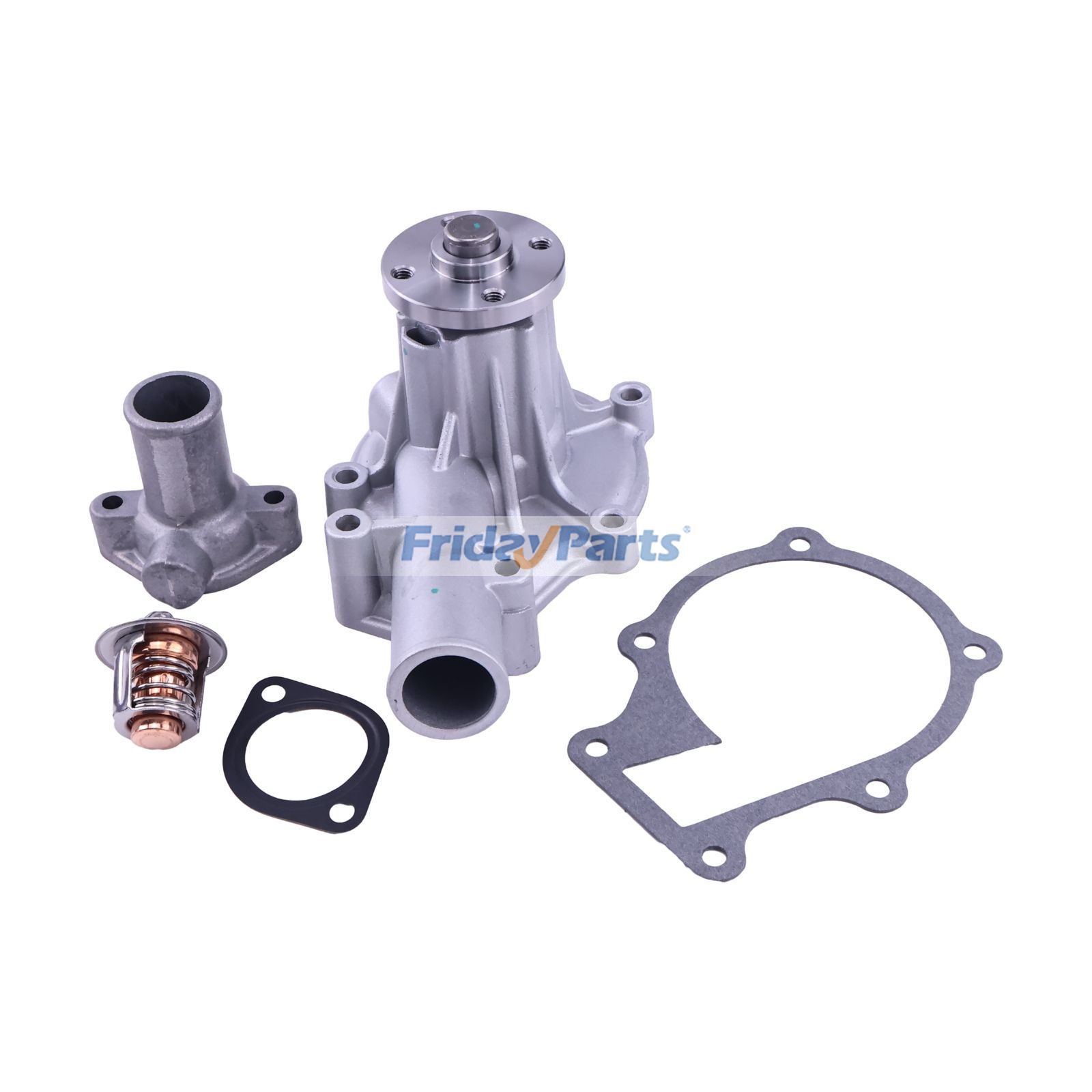 Pompe à eau et thermostat avec joint et couvercle Pour KUBOTA