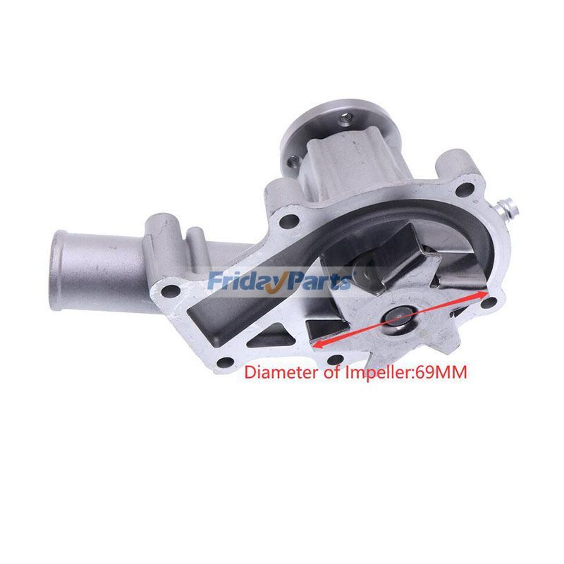 Pompe à eau et thermostat avec joint et couverclepour Moteur,Pelle,Chargeur,Tracteur