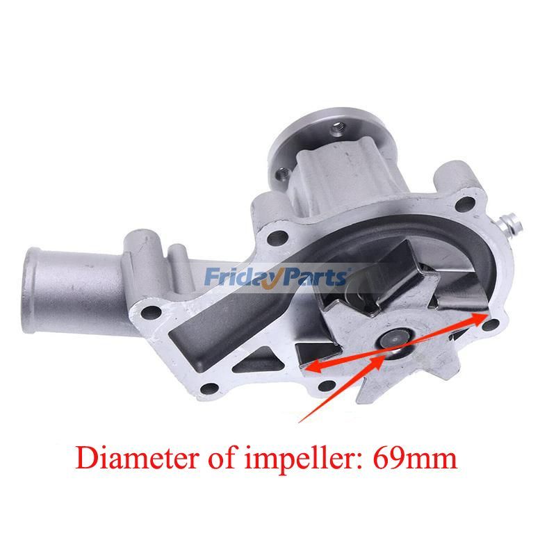 Pompe à eau pour Kubotapour Moteur