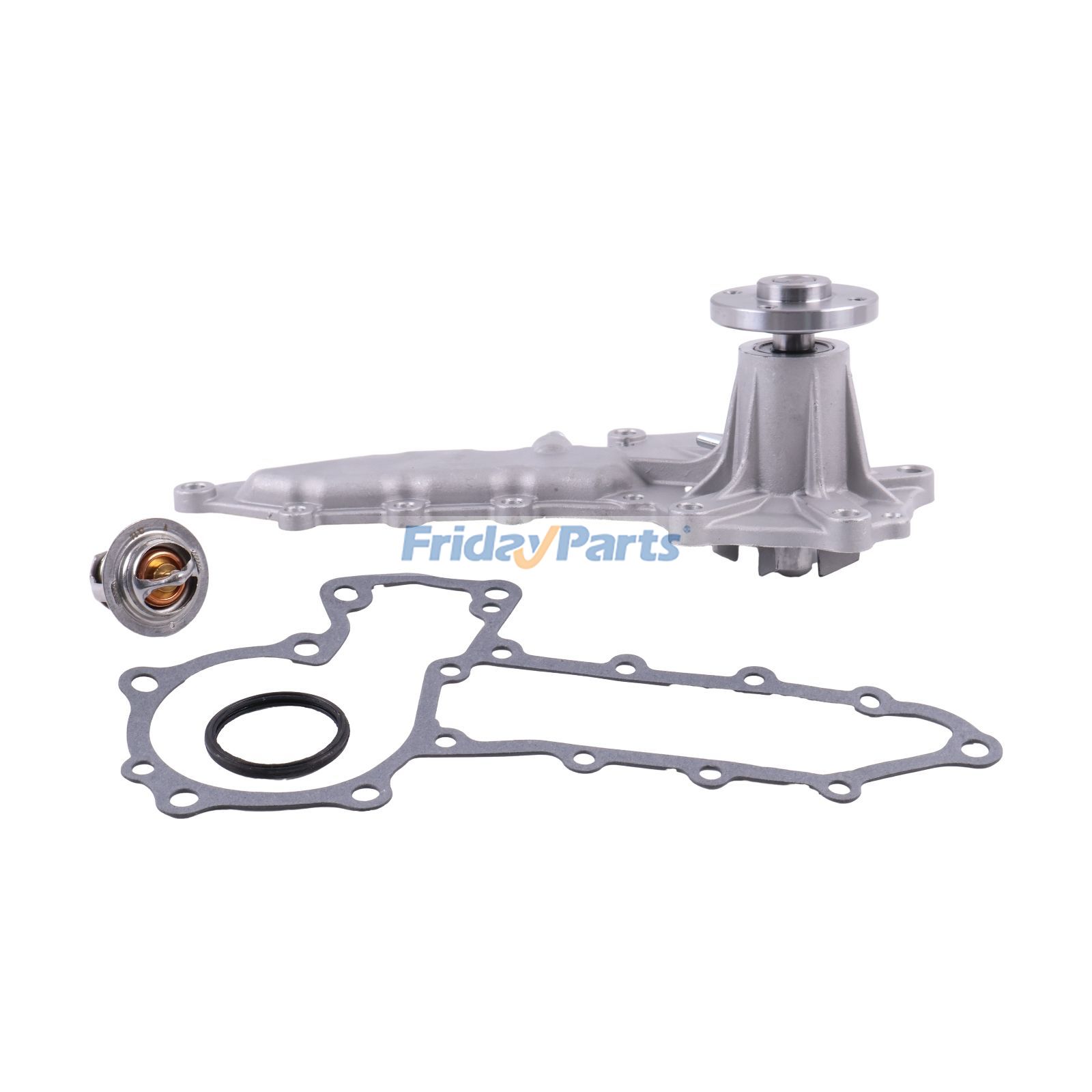 Wasserpumpe 1E017-73030 1E017-73032 & Thermostat 1G975-41000 1G970-41000 für Kubota-Motor V2003T V2203 V2003-T-2EB V2003für 