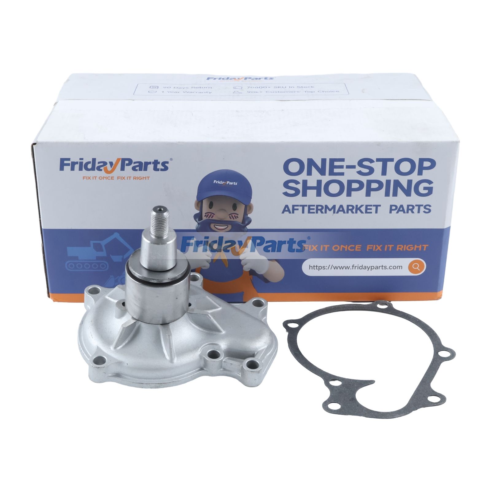 Wasserpumpe 1J438-73030 1J438-73033 für Kubota Motor V3300 V3800 Traktor M5N M6L M6S Loader SVL95 SVL97