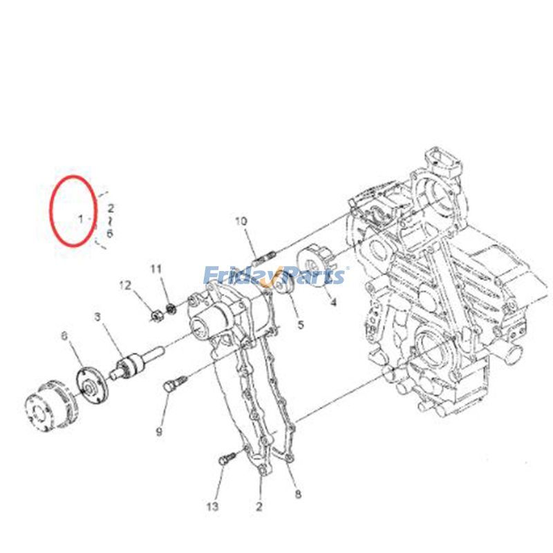 Wasserpumpe Hyundaifür MotorFür HYUNDAI