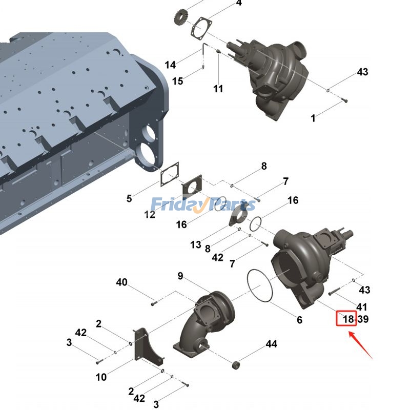 Water Pump for Engine