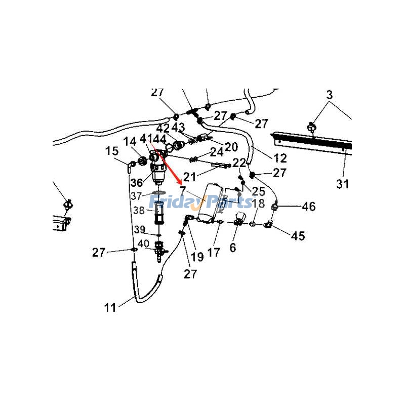 Water Pump for Compactor