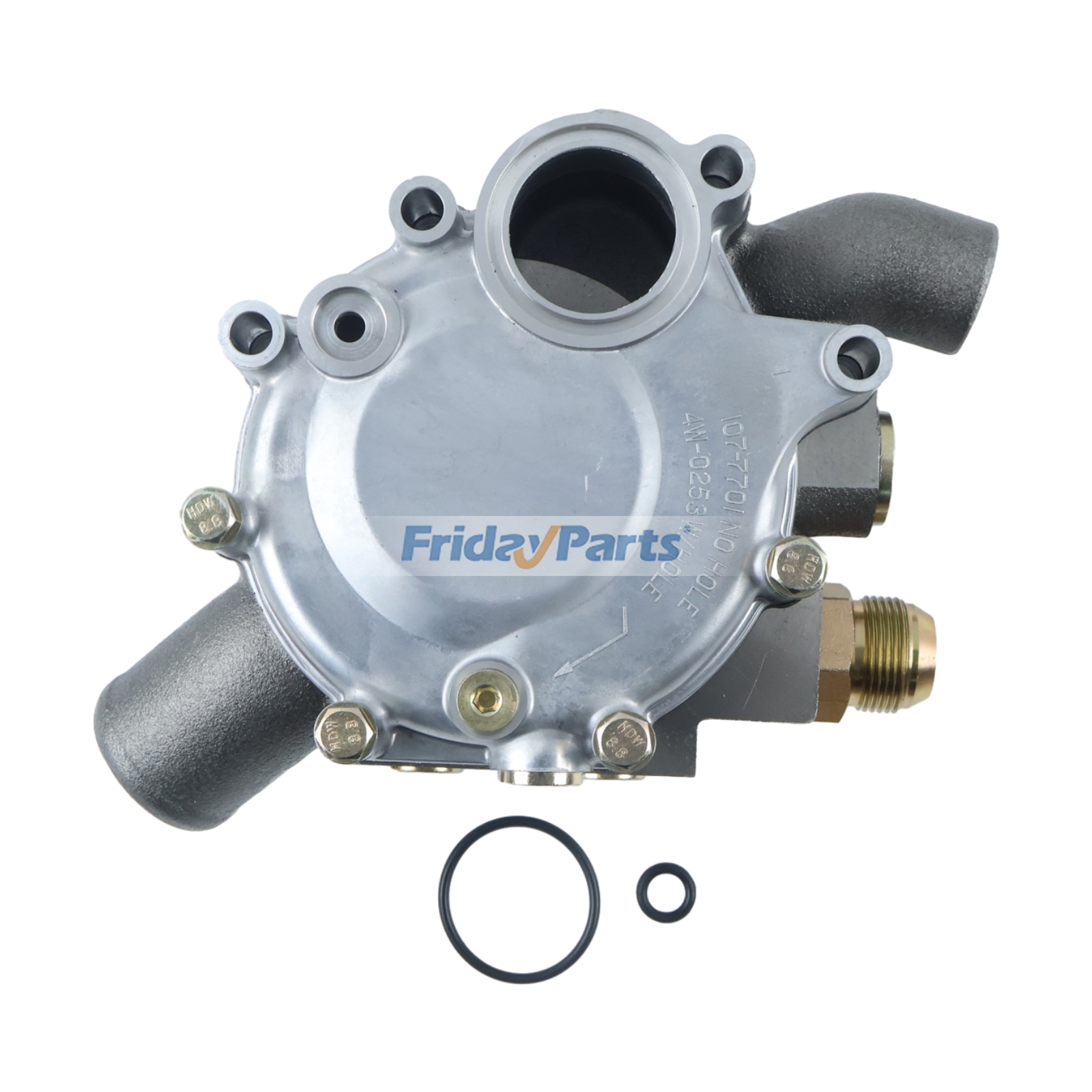 Bomba de agua 4P-3683 9Y-5250 0R-1015 para motor Caterpillar CAT 3114 3116 3126 Camión volquete articulado D20D D250D para Motor,Camión todoterreno