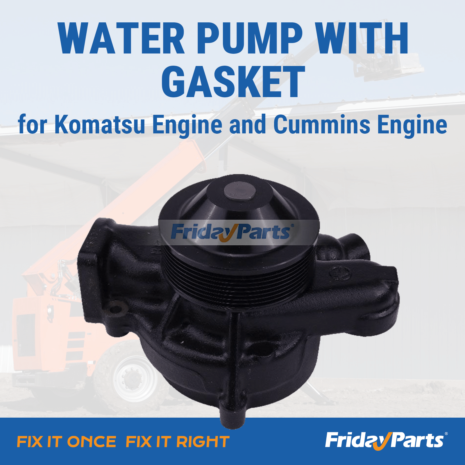 Water Pump for Loader