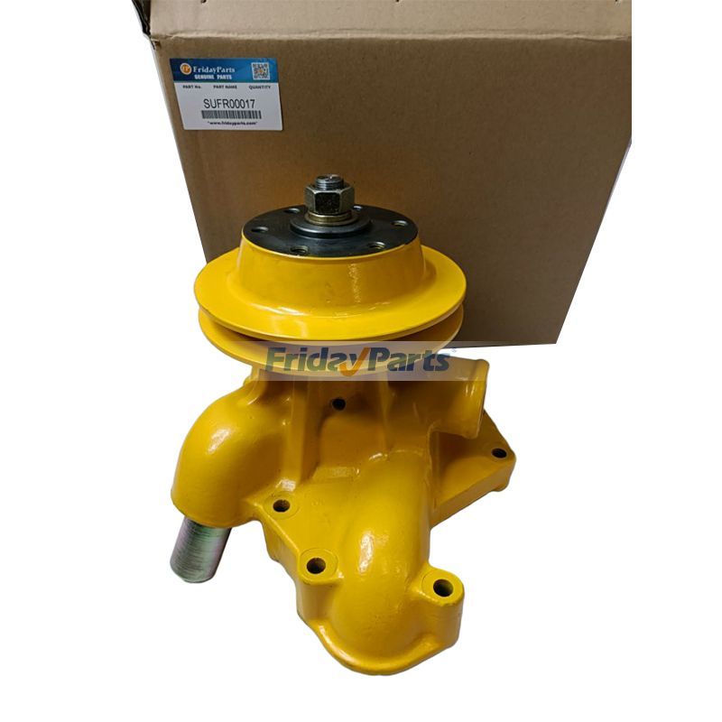 For Komatsu Bulldozer D31PLL-17 D31Q-17 D31S-17 D30AM-17 Engine 4D105-5H Water Pump 6134-61-1410