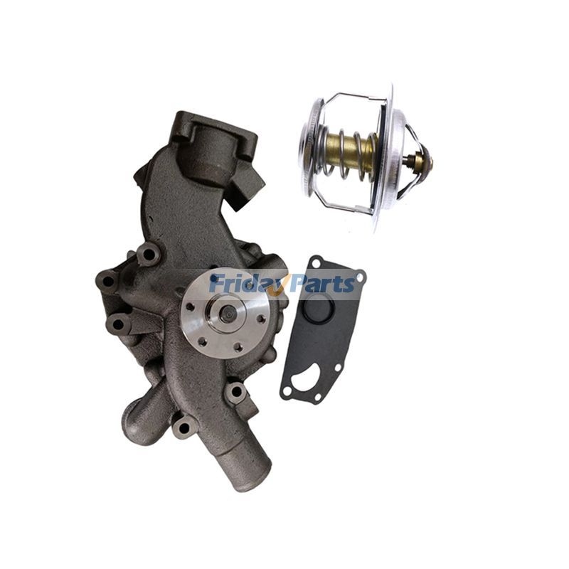 Wasserpumpe 6209-61-1100 und Thermostat 600-421-6360 für Komatsu-Motor S6D95L-1 SA6D95L-1 SAA6D95LE-1 Bagger PC200-6 PC210LC-6 PC220LC-6L PC250LC-6L