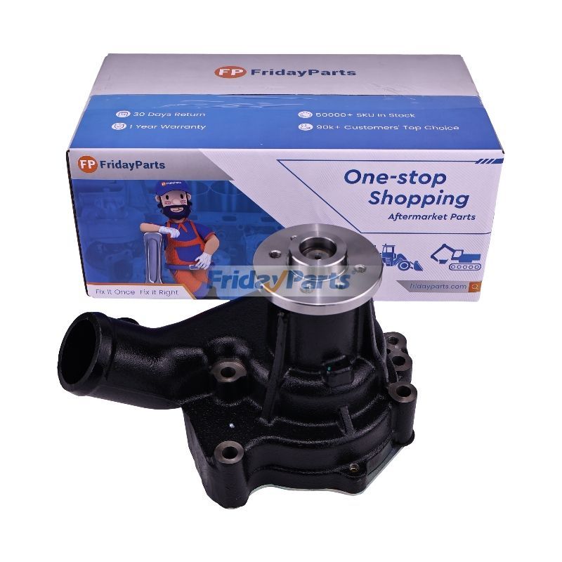 Water Pump 65.06500-6144B for Doosan Daewoo DB58T Engine DH225-7 DH130-7 DH150-7 Excavator