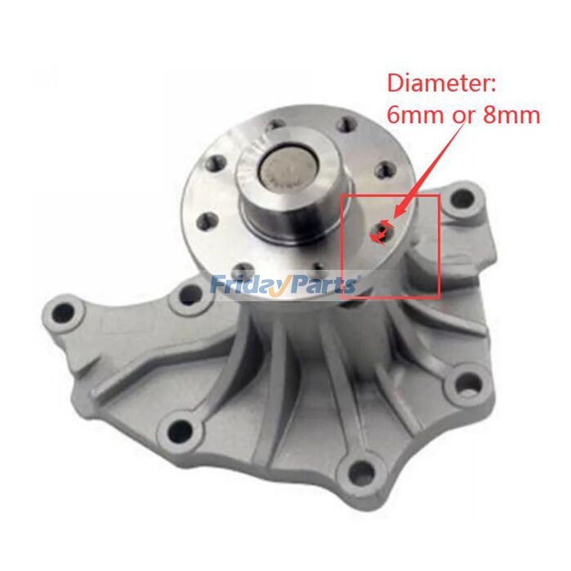 Water Pump 8970739510 8971050120 For Isuzu Trooper 2.8 3.1 TD 4JB1.