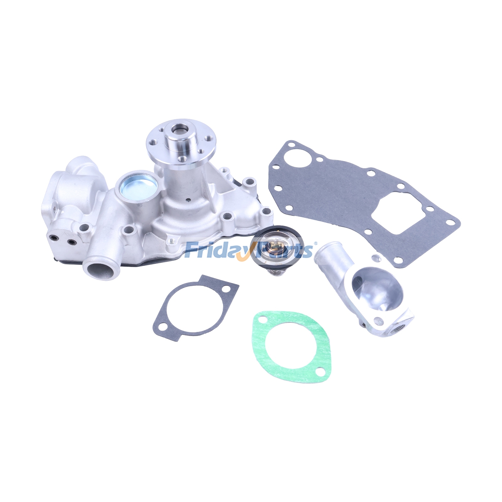 Bomba de agua 8981262311 8981262312 para motor Isuzu 3LD1 3LD2 Excavadora John Deere 27C 27ZTS 35C 35ZTS 50C