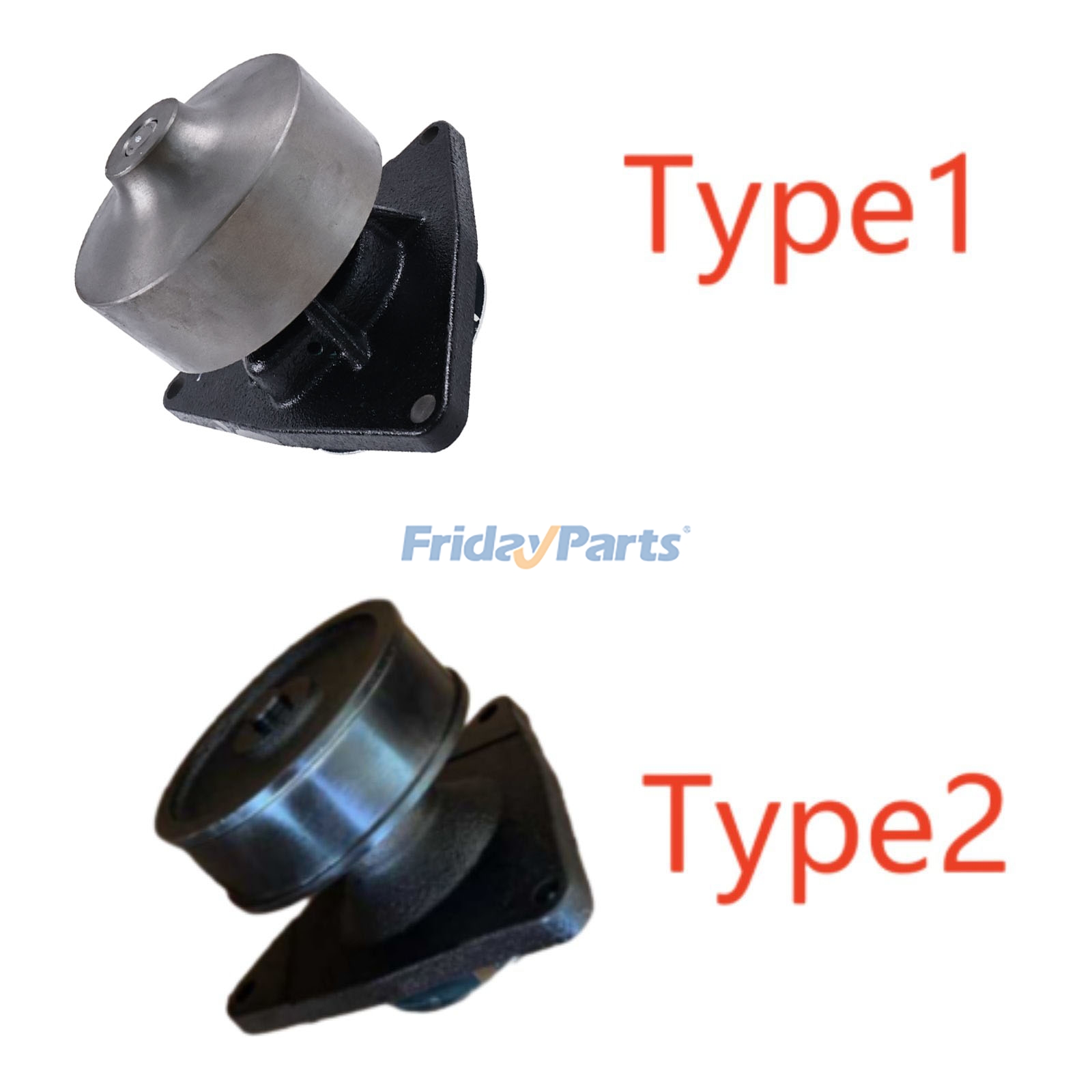 Bomba de agua 90380503 para cargadoras CASE 721B, 821B, 885, 1150E y 1850K, excavadoras 9040B y 9045B Para CASE