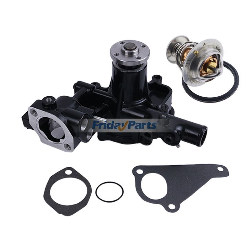 Wasserpumpe AM882090 und Thermostat M811034 für John Deere Motor 3016 3013 Bagger 27D 35D 50D Traktor 3036E 3038E