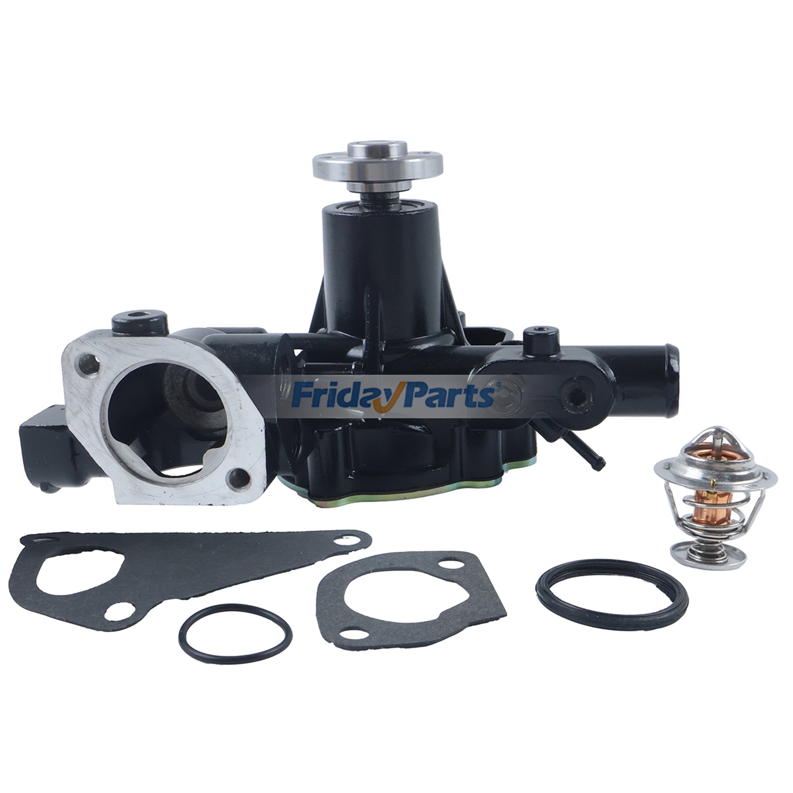 Wasserpumpe AM882090 und Thermostat M811034 für John Deere Motor 3016 3013 Bagger 27D 35D 50D Traktor 3036E 3038Efür Für HITACHI,Für JOHN DEERE