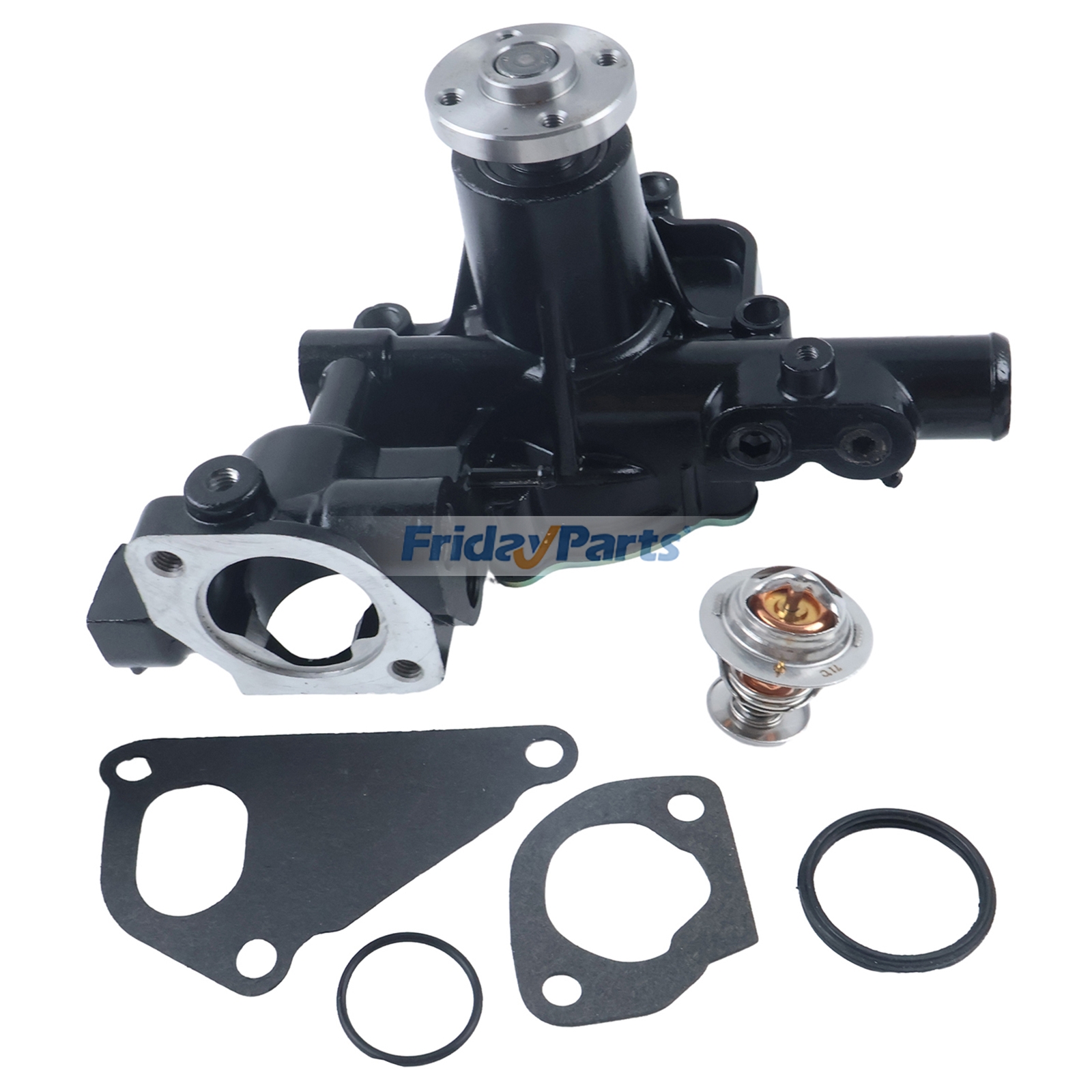 Wasserpumpe AM882090 und Thermostat M811034 für John Deere Motor 3016 3013 Bagger 27D 35D 50D Traktor 3036E 3038E