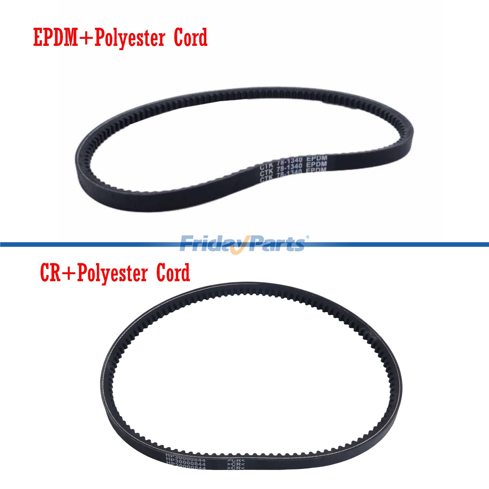 Correia da bomba de água 78-1340 78-1968 78-1108 78-1337 para unidade de refrigeração Thermo King Precedent C600 S600 C-600 S-700 SLX para Refrigeração de Transporte