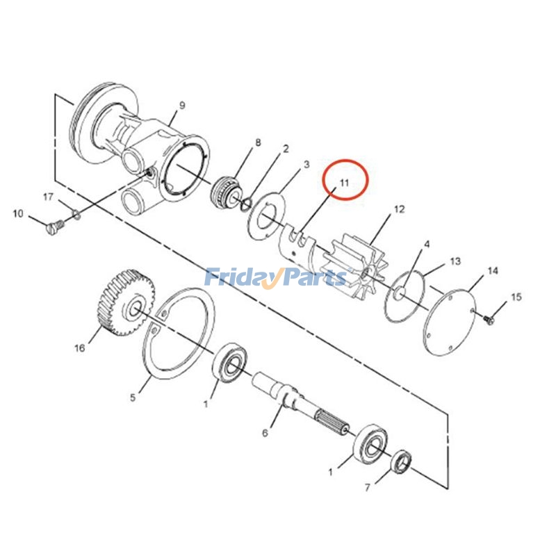 Water Pump Cam for Engine
