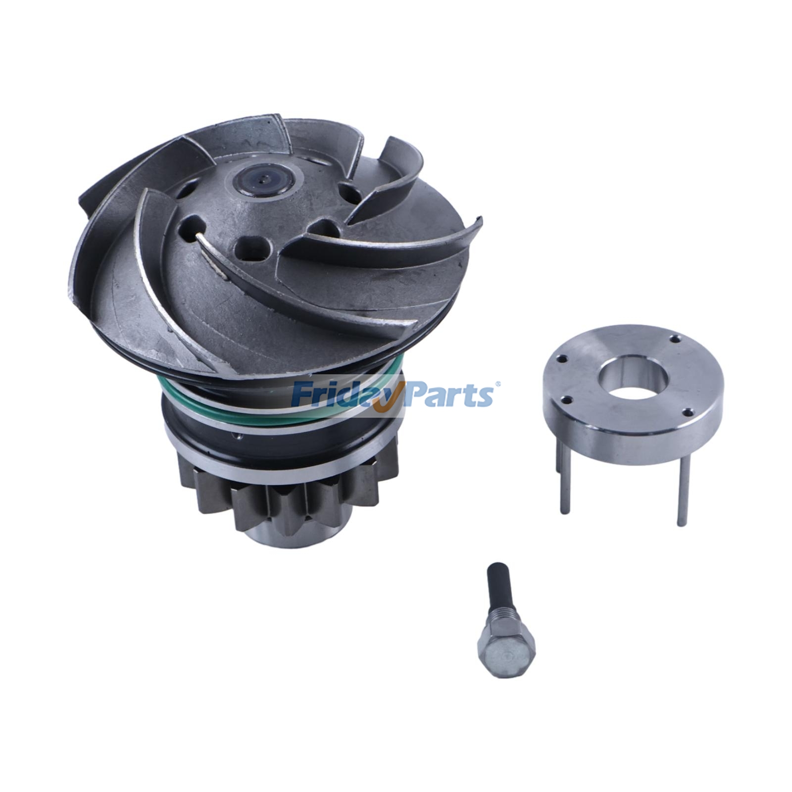 Water Pump DZ102107 for John Deere Engine 6068 6090 Tractor 7230R 7260R 7280R 8235R 8260R 8285R 8310R 8335R