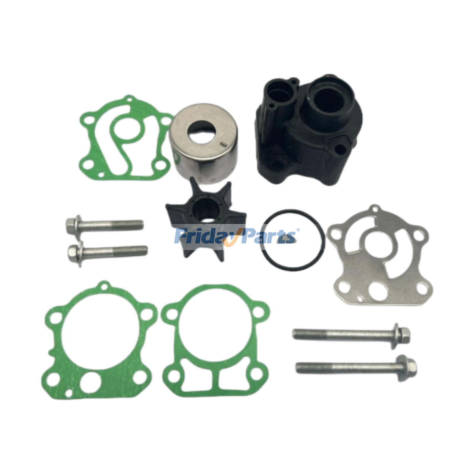 Kit de impulsor da bomba de água 67F-W0078-00 para motor de popa Yamaha de 4 tempos 75HP 80HP 90HP 100HP 1999-2017
