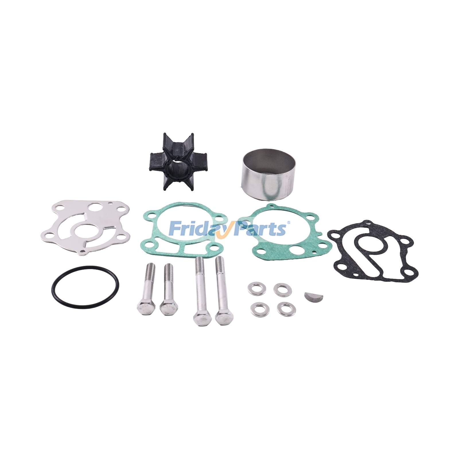 Water Pump Impeller Kit compatible with Engine