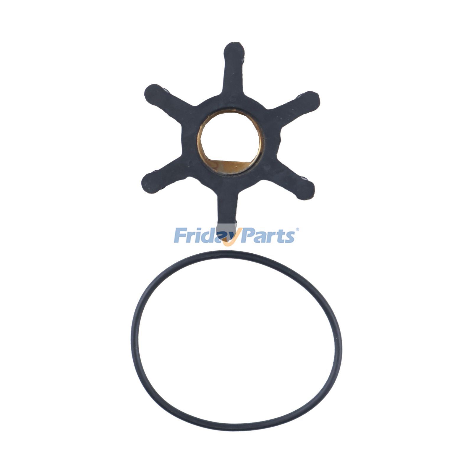 Water Pump Impeller Kit With O-Ring 09-107-0601 for Kohler 4EFCD 4EFKD 5EKD 6EFCD 6EFKD 8EFK Onan 4MDKBH  5MDKBH Generator