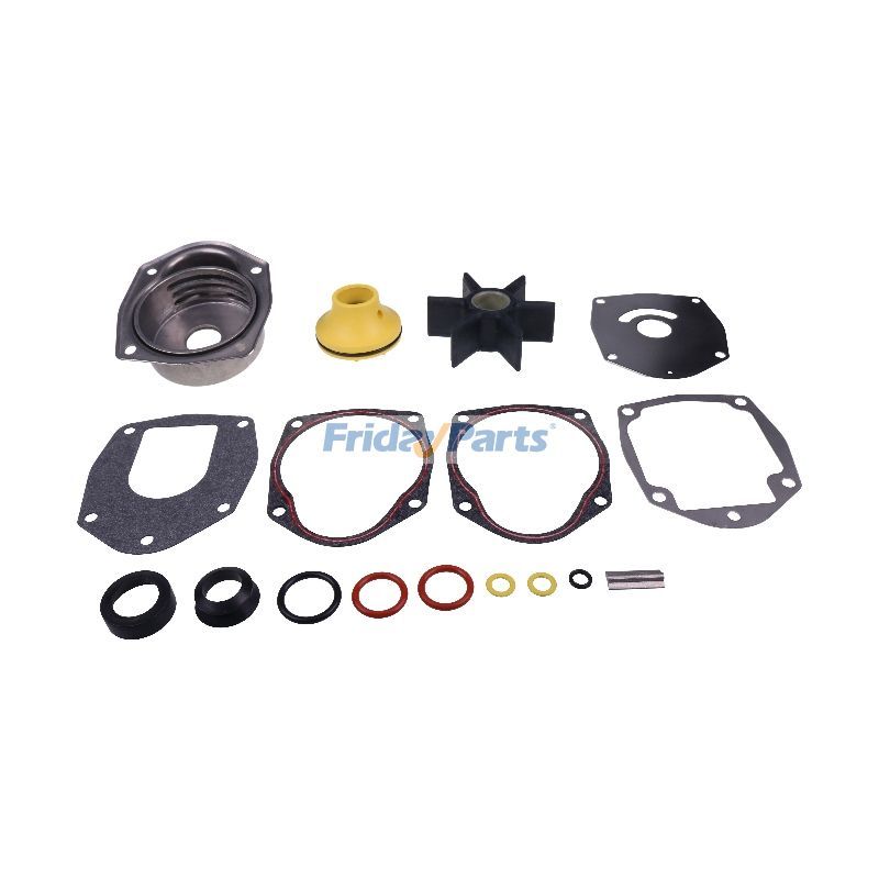 Kit de reconstruction de turbine de pompe à eau 817275A6 817275A5 pour moteur hors-bord Mariner Mercury 3.0L EFI DFI 200HP 225HP 250HP 300HPpour