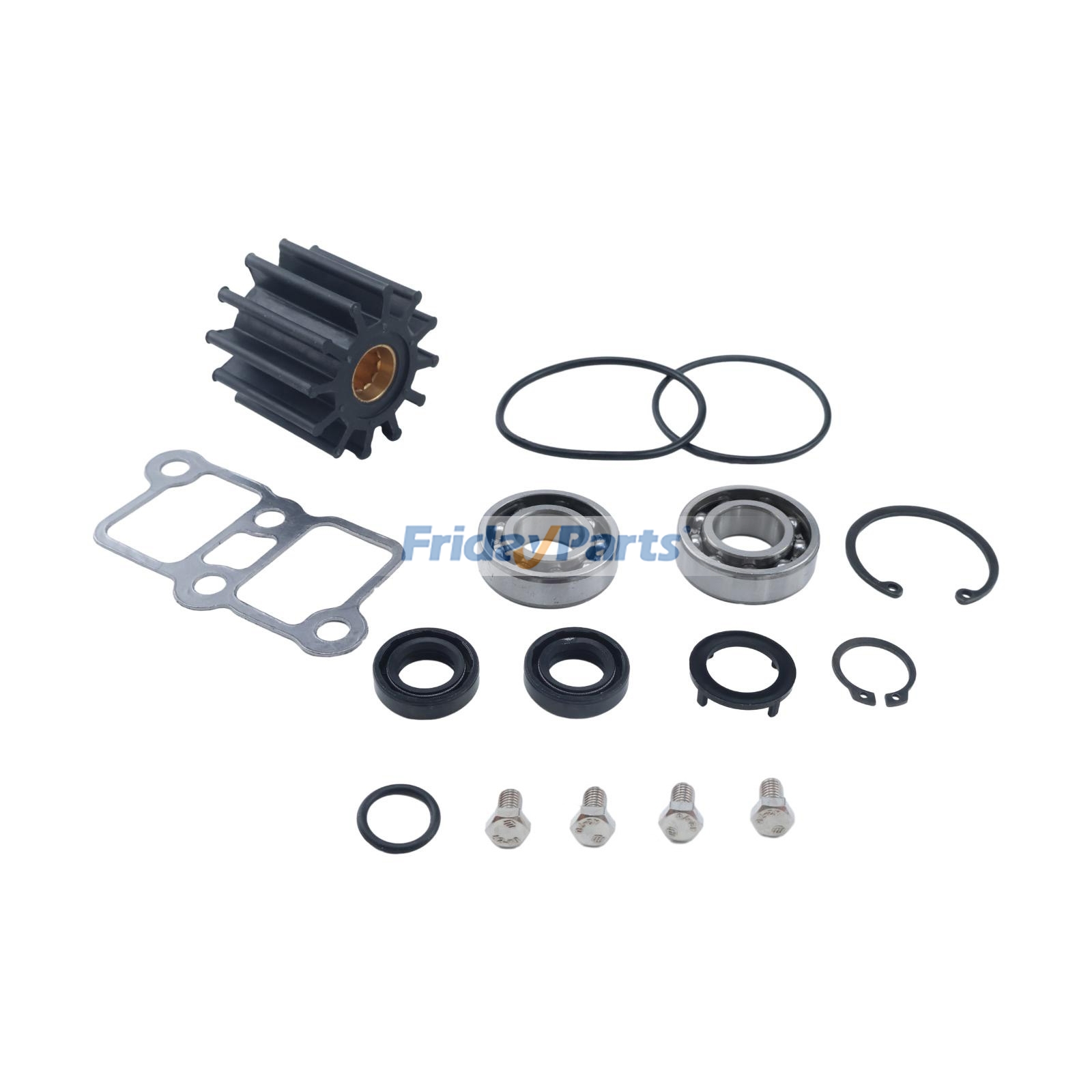 Kit di riparazione per girante della pompa dell'acquaPer YANMAR,Per Johnson / Evinrude