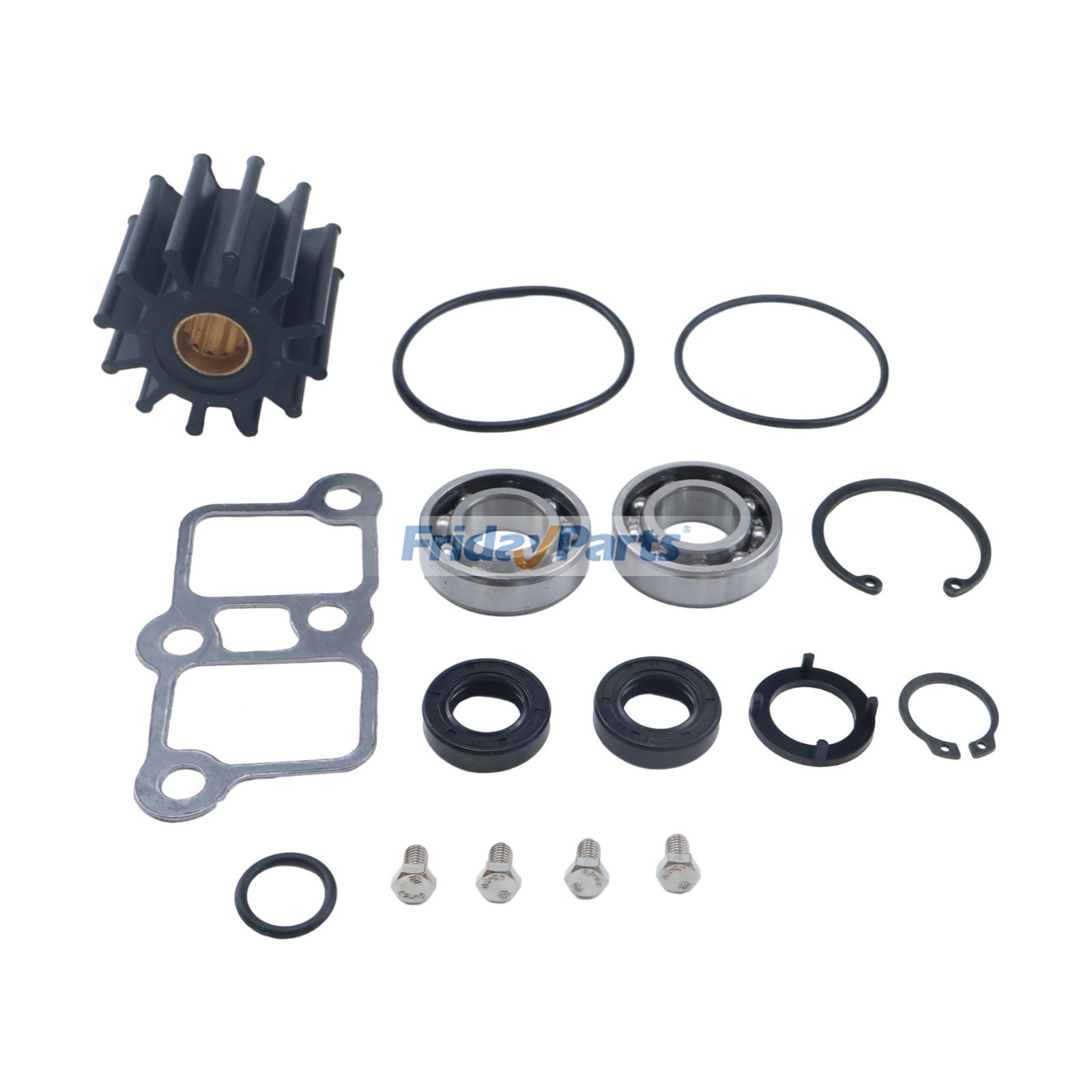 Water Pump Impeller Repair Kit compatible with Engine