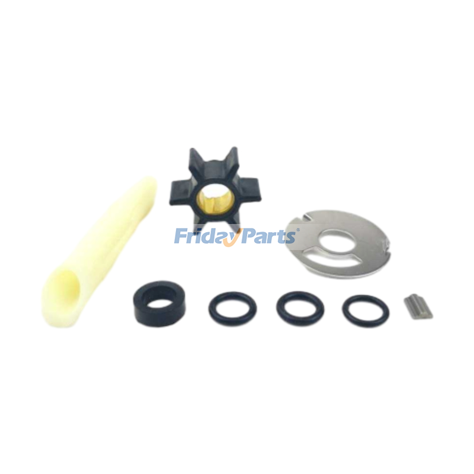 Kit de Reparo do Rotor da Bomba de Água 47-89981Q1 para Motores de Popa Mercury 4HP 4.5HP 7.5HP 9.8HP