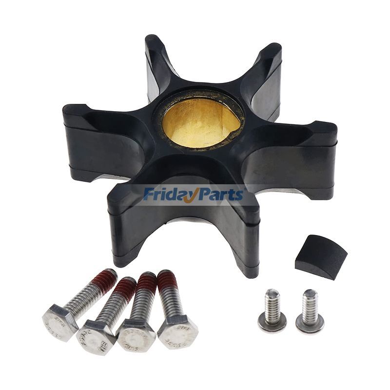Kit de réparation de turbine de pompe à eau pour moteur hors-bord de bateau Johnson Evinrude de FridayParts