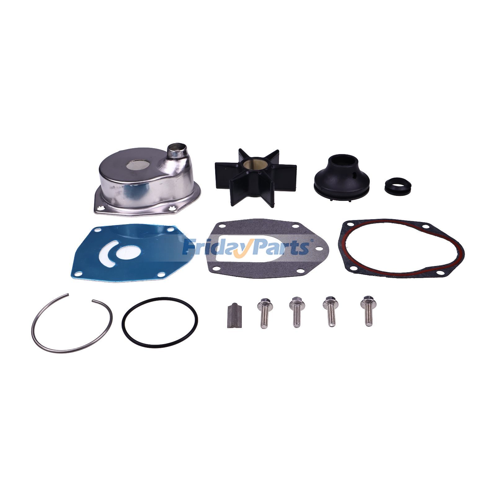 Reparatursatz für Wasserpumpenlaufrad 817275A09 für Mercury-Außenborder 300 PS, 200 PS, 225 PS, 250 PS, 175 PS, 135 PS, 150 PSfür 