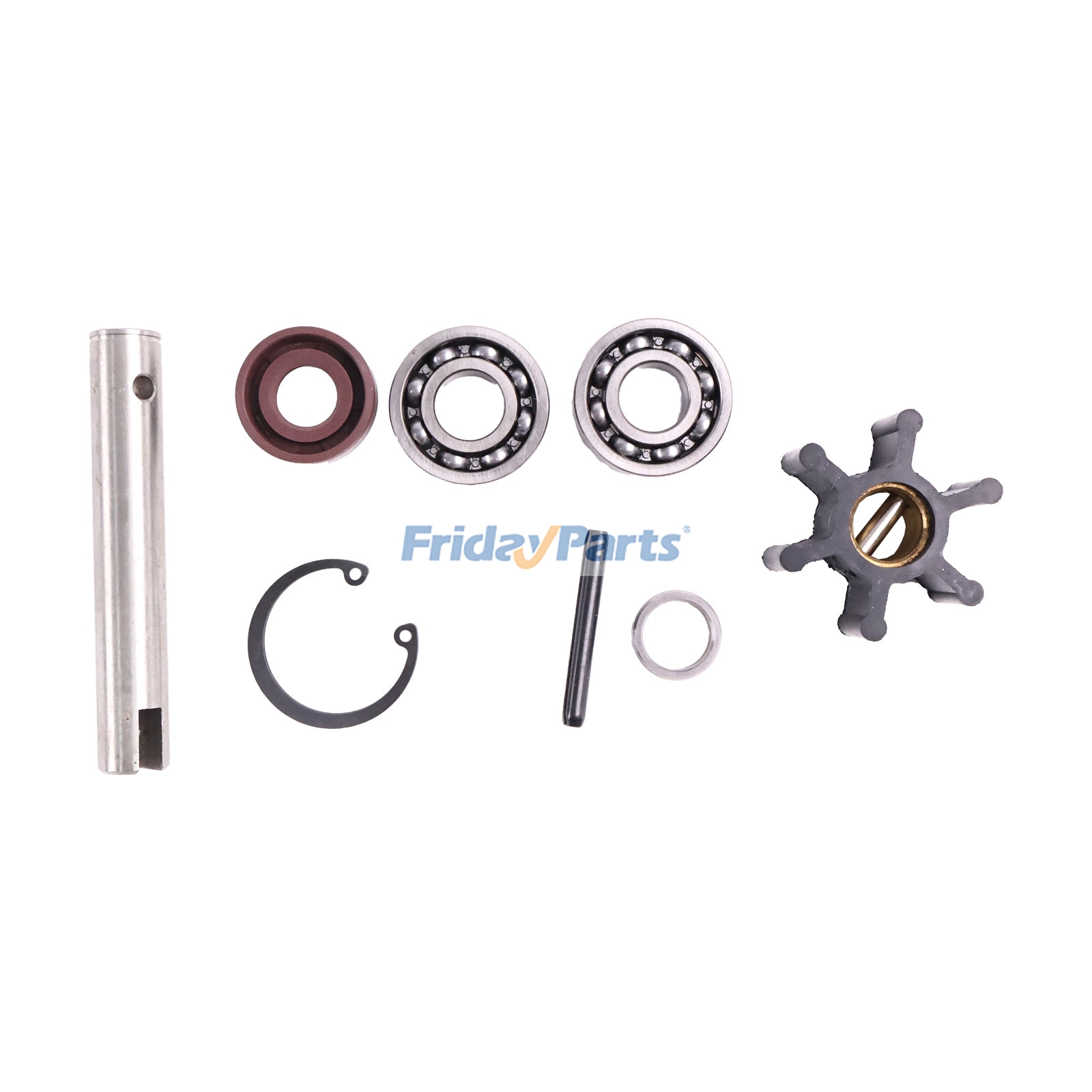 Kit de réparation de turbine de pompe à eau 875756 21951414 pour moteur Volvo Penta 2001 2001B 2002AG 2002BG 2003B 2003AG 2003D