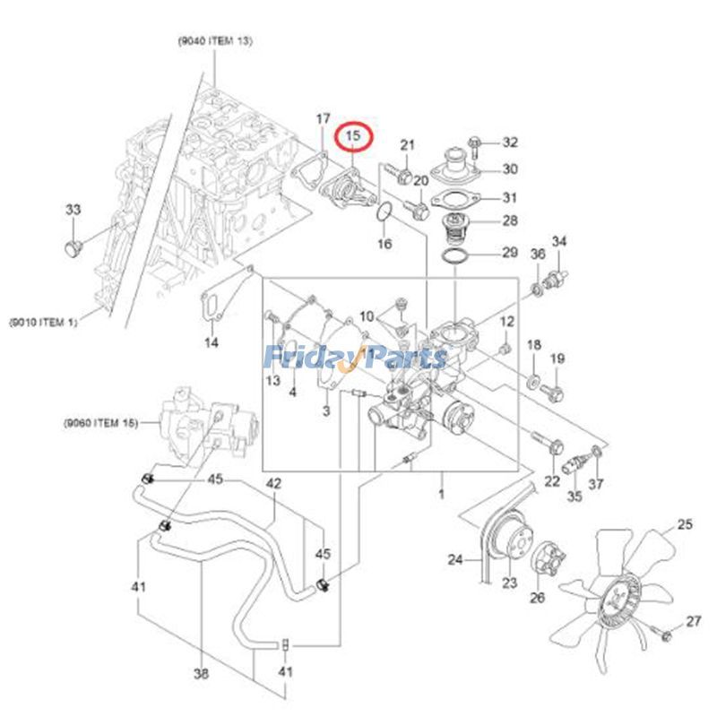 Water Pump Joint in Stock in China