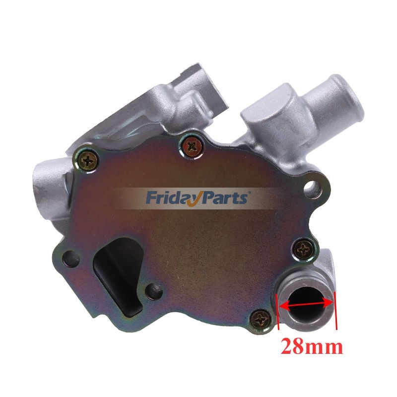 Bomba de agua MIA885138 MIA881681 para motor Yanmar 3TNM74F 3TMN72 John Deere 54D 60D 1023E Para JOHN DEERE