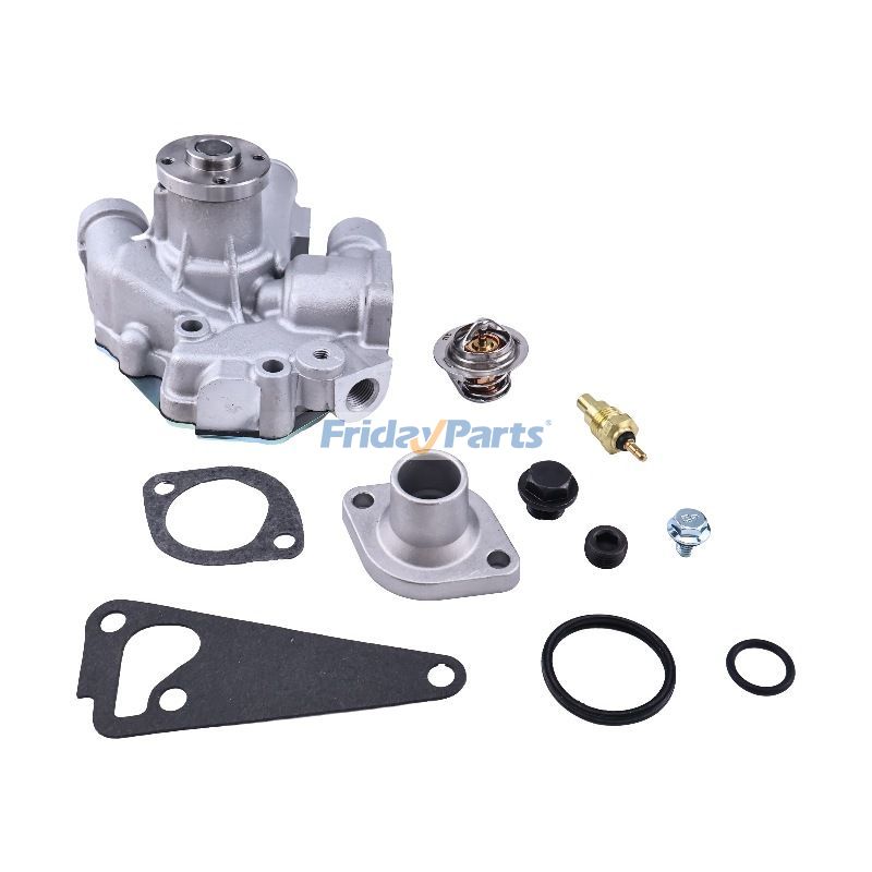 Wasserpumpe MIA885138 & Thermostat M811895 & Sensor T110736 & Abdeckung CH15535 für Yanmar-Motor 3TNM74F 3TMN72 John Deere Mäher 54D Traktor 1023E Bagger 60Dfür Für JOHN DEERE