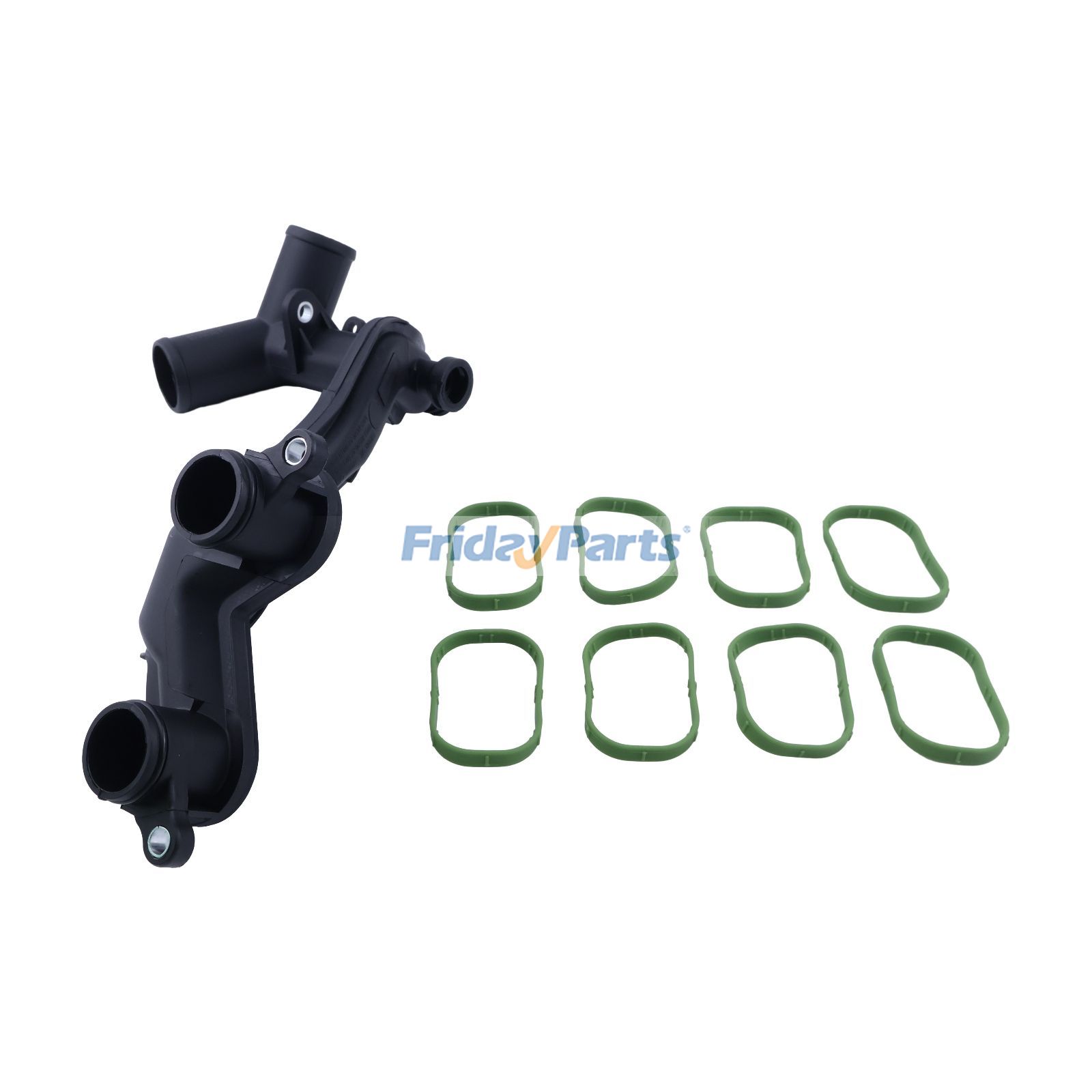  Water Pump Outlet Thermostat Crossover Pipe Tube With Gakset For Land Rover