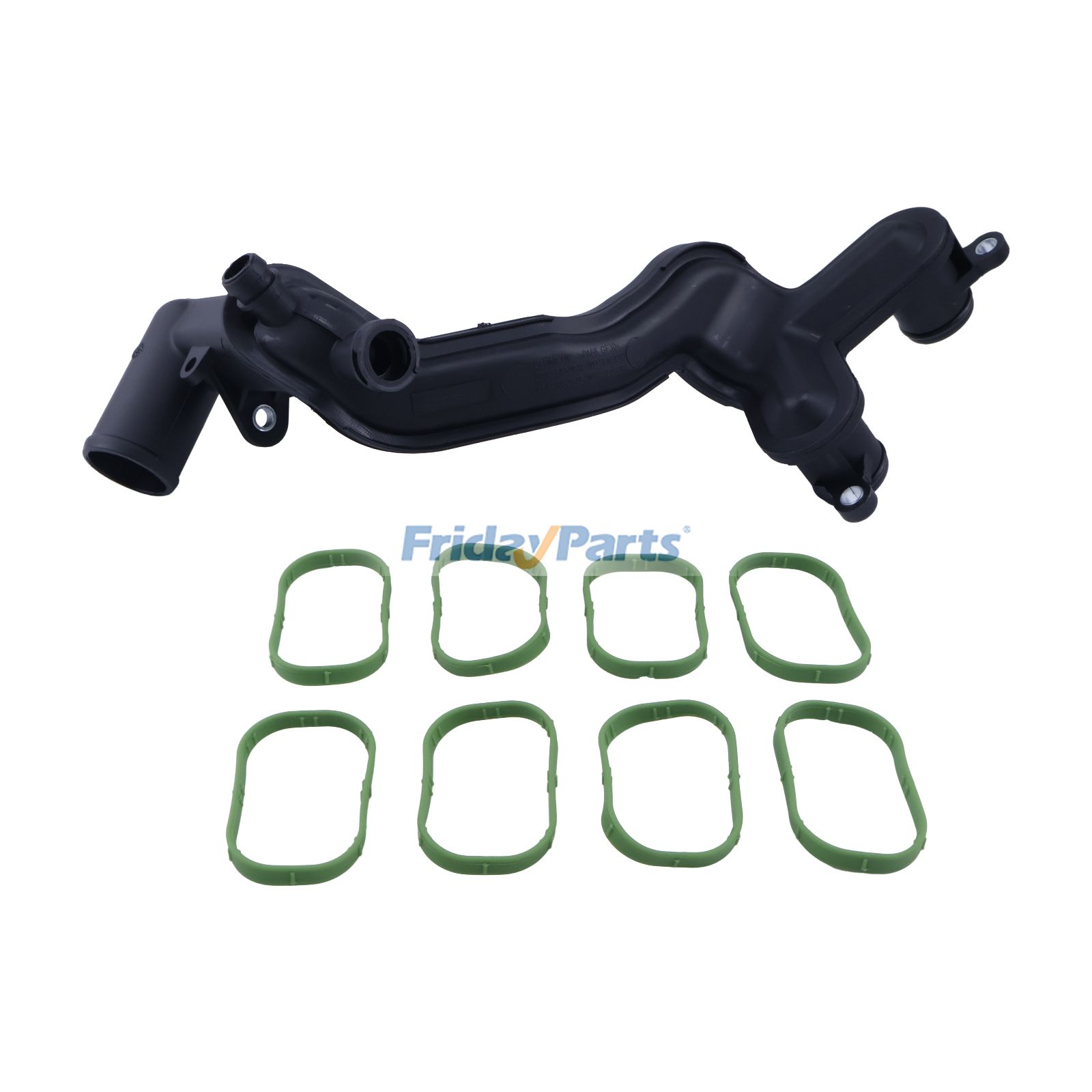 Water Pump Outlet Thermostat Crossover Pipe Tube With Gasket LR010881 LR018275 for Land Range Rover Sport LR4 Full Size HSE