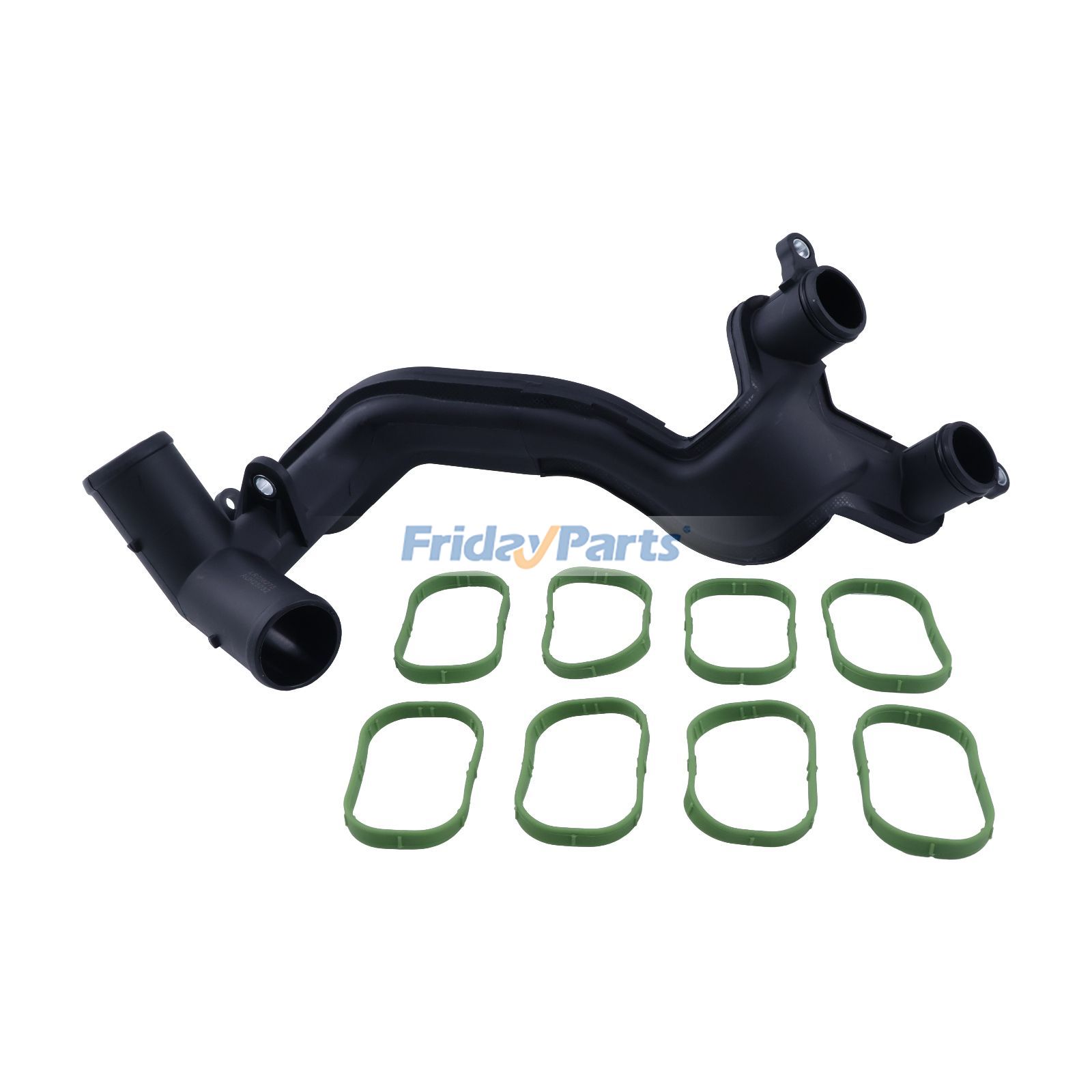 Vehicle Water Pump Outlet Thermostat Crossover Pipe Tube With Gakset