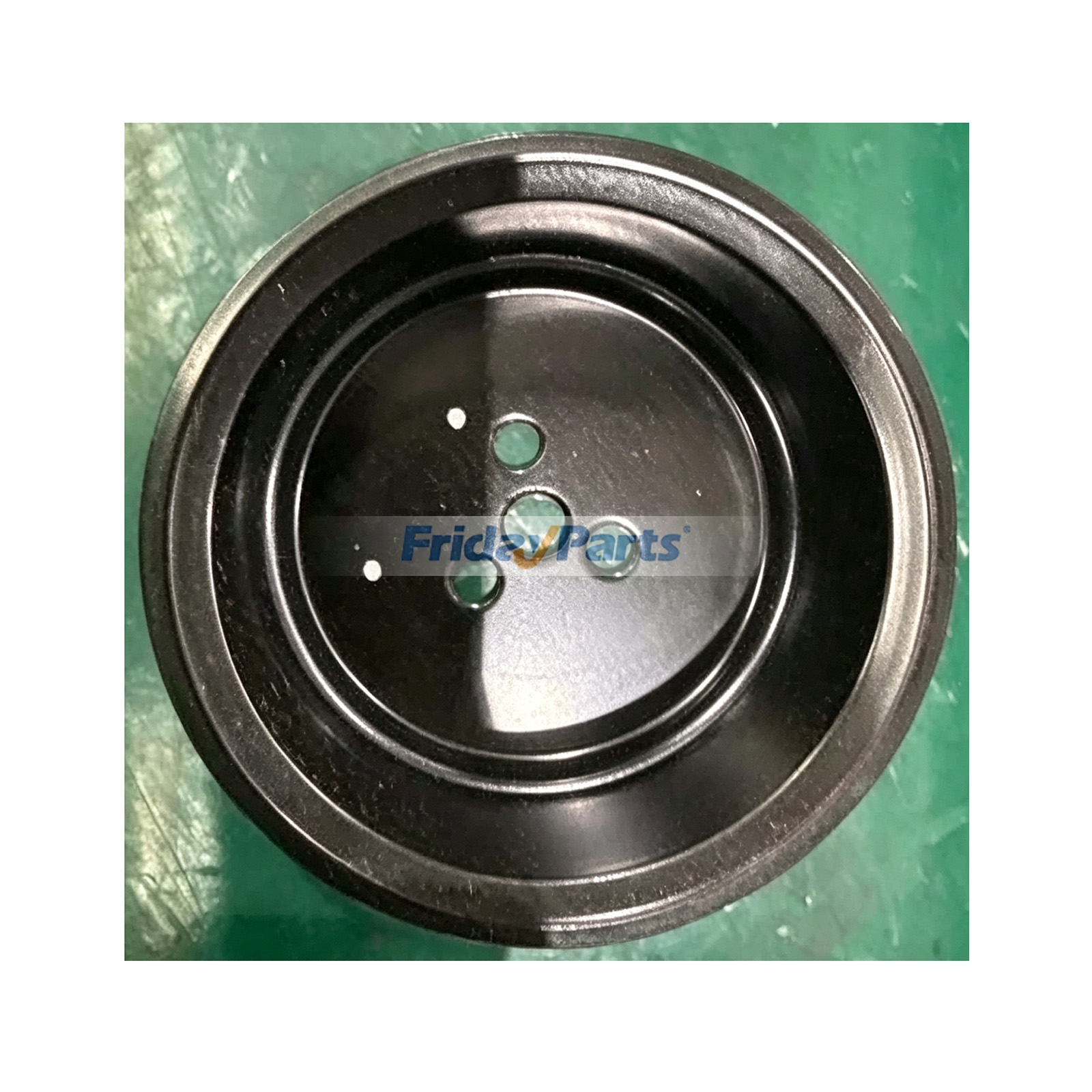 Water Pump Pulley R115250 for John Deere Engine 4045 6068 Excavator 120C 130G 160GLC 180GLC Premium Quality with 3-Year Warranty