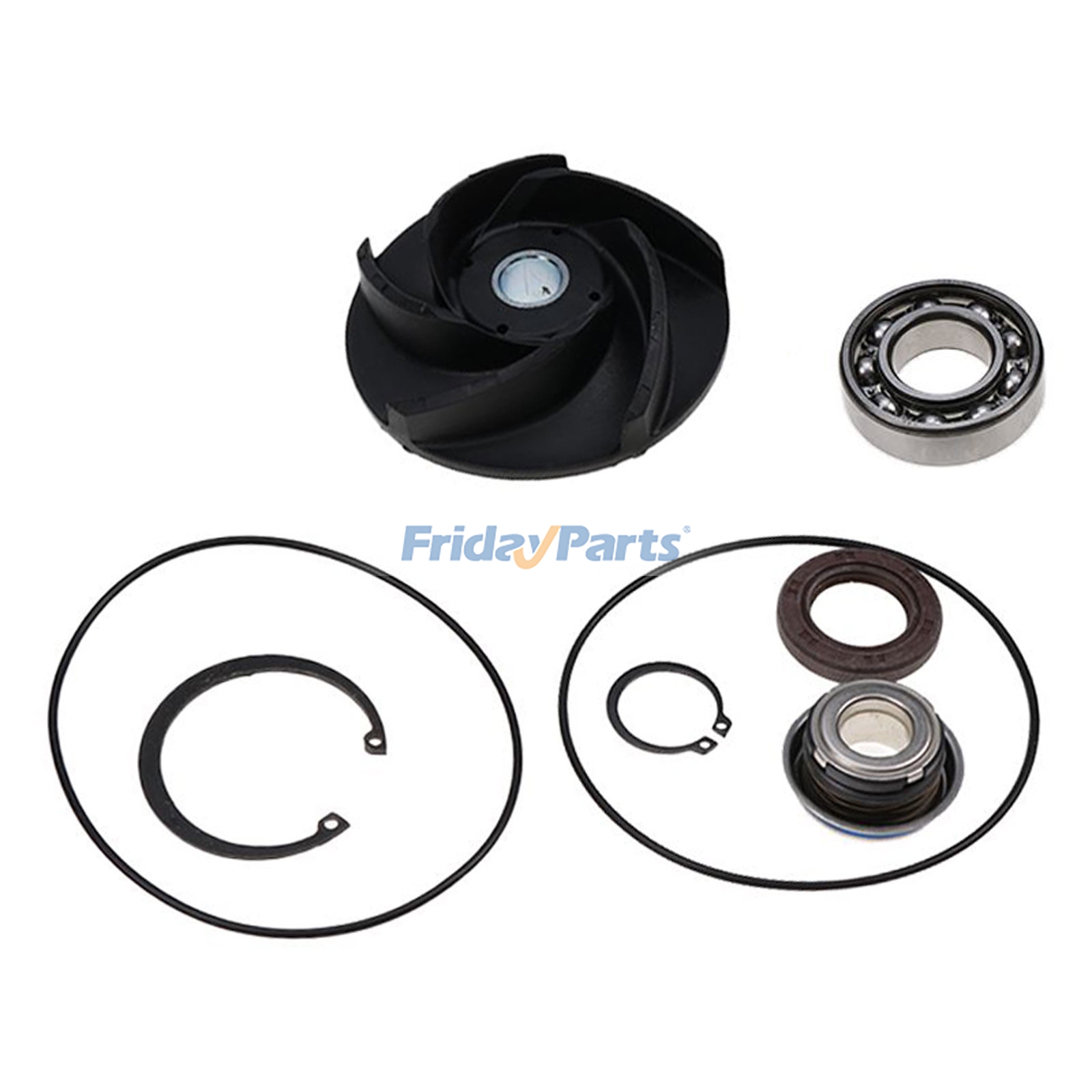 Kit de réparation de pompe à eau 4955802 pour moteur Cummins M11 ISM11 QSM11 ISMpourPour HYUNDAI