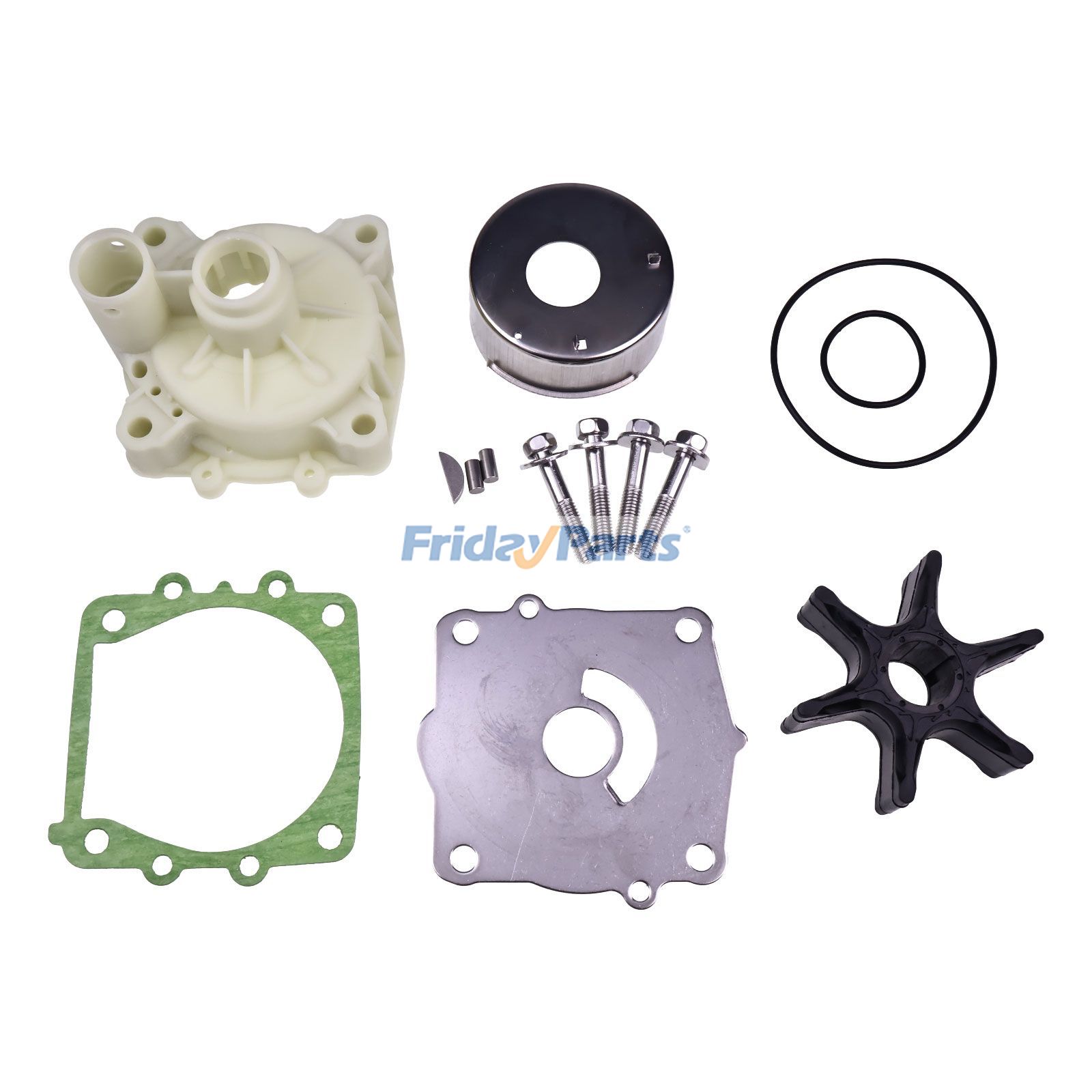 Wasserpumpen-Reparatursatz 68V-W0078-00 für Yamaha 75 PS 90 PS 115 PS 4-Takt 2002-2017