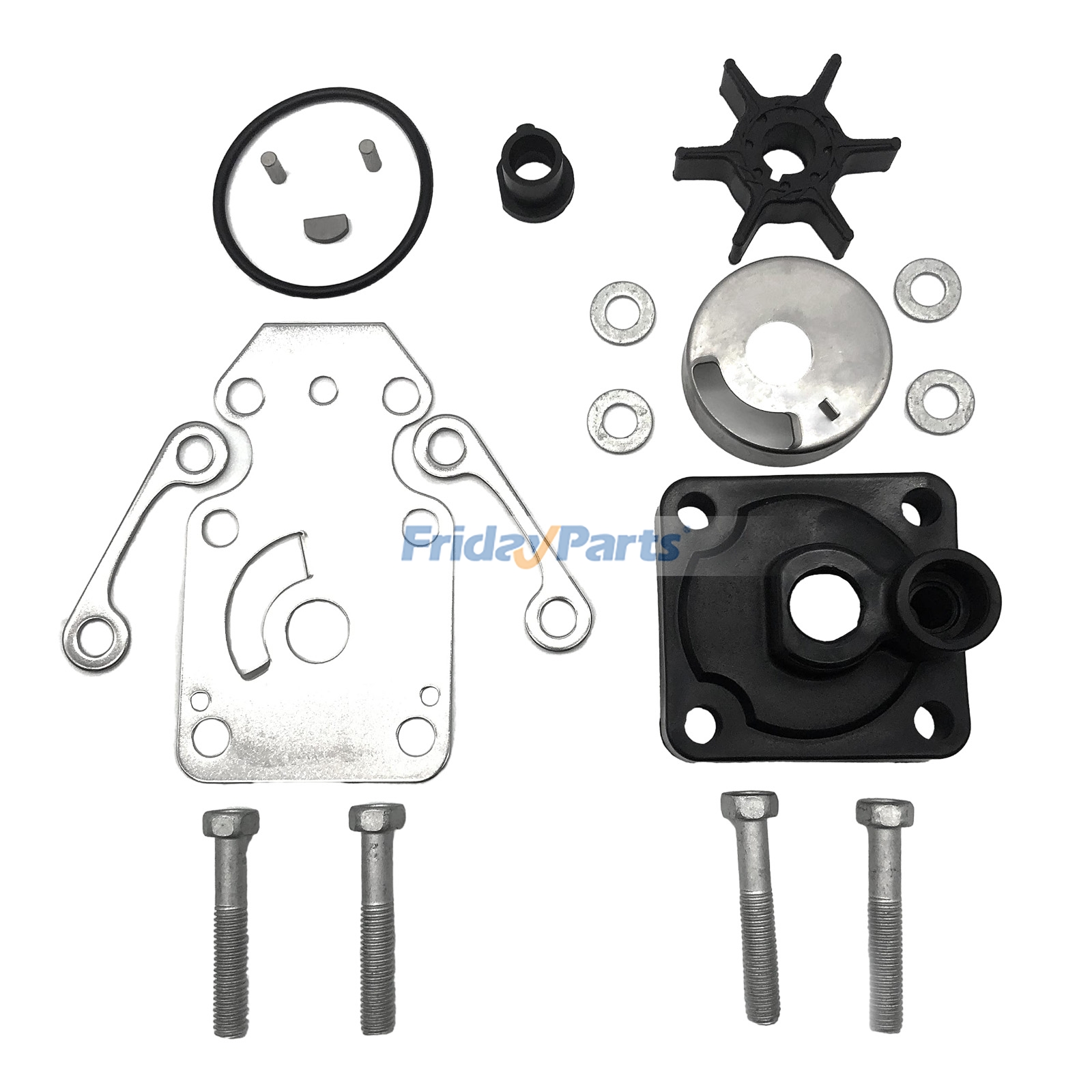 Wasserpumpen-Reparatursatz 6AH-W0078-00 für Yamaha 4-Takt-Außenbordmotor F15C F20 F20A