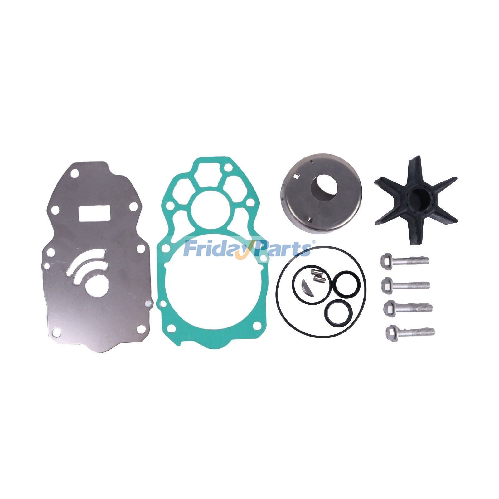 Kit de réparation de pompe à eau 6CE-W0078-00 6CE-W0078-00-00 pour moteur hors-bord Yamaha 225 250 300pour