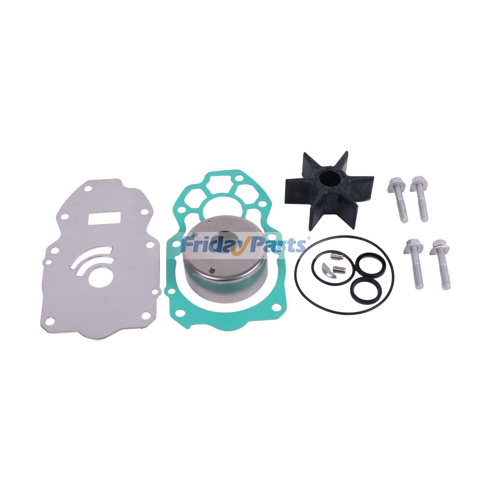 Water Pump Repair Kit 6CE-W0078-00 6CE-W0078-00-00 for Yamaha Outboard Motor 225 250 300