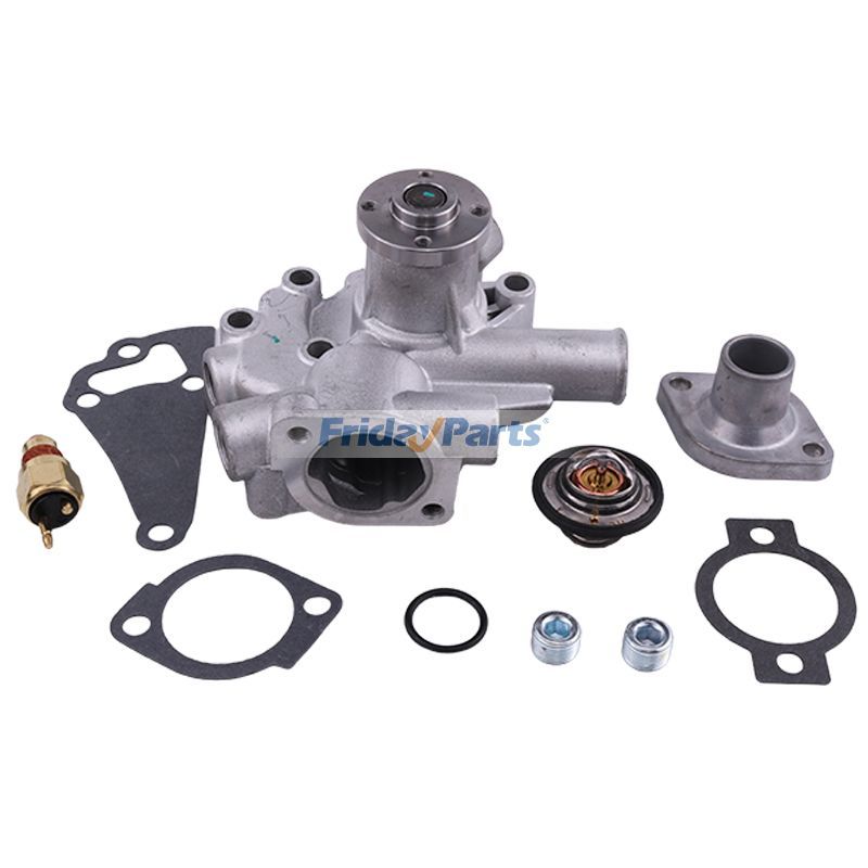 Engine Water Pump & Sensor & Thermostat Kit & Cover 129350-49530