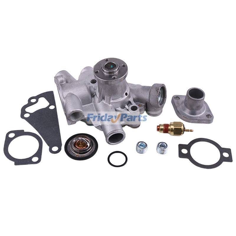 FridayParts Wasserpumpe & Sensor & Thermostat-Kit & Abdeckung