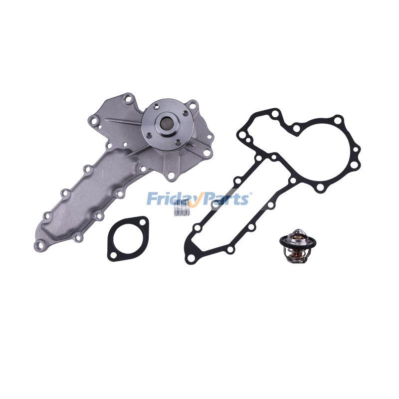 Water Pump & Thermostat with Gasket for Engine