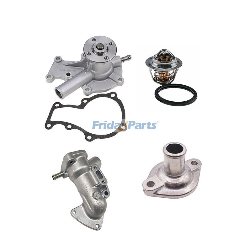 Brida de la cubierta del termostato de la bomba de agua 1E051-73030 19434-73010 1E051-73260 1E051-72702 para motor Kubota WG972 Z602 D722 D902